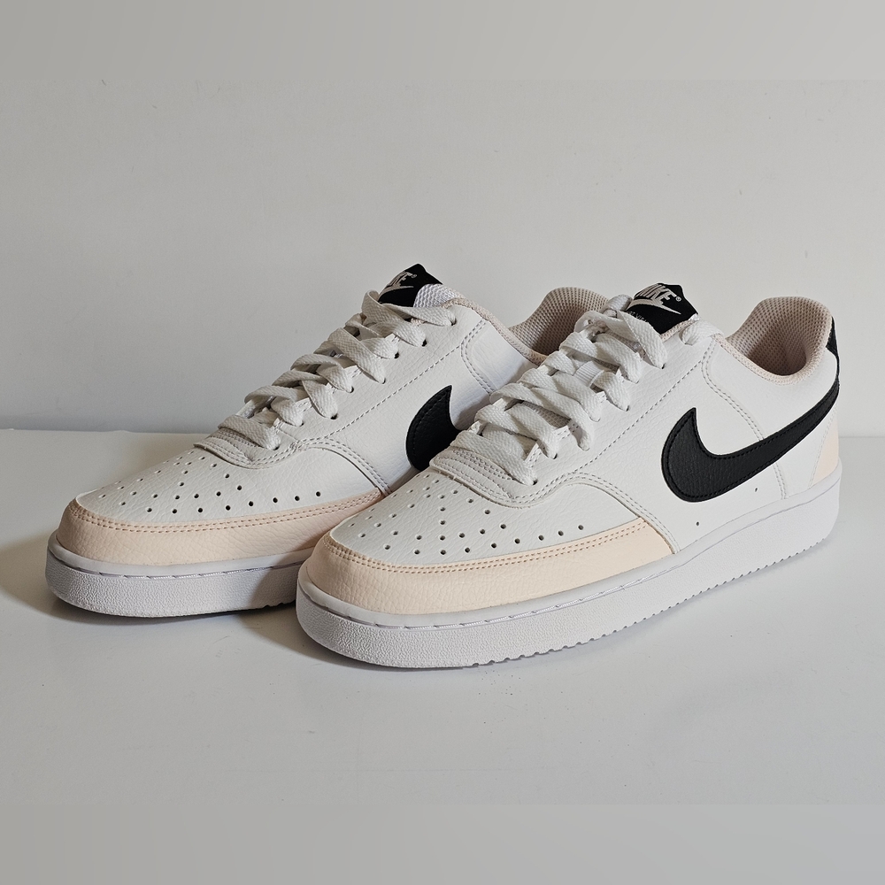 (WMNS) Nike Court Vision Low 'White Light Soft Pink' FD0285-100 NEW Size 10 Uni